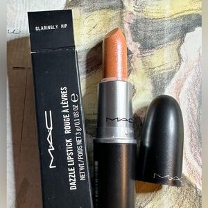 RARE! MAC COSMETICS BNIB GLARINGLY HIP DAZZLE Lipstick RARE to find Limited HTF